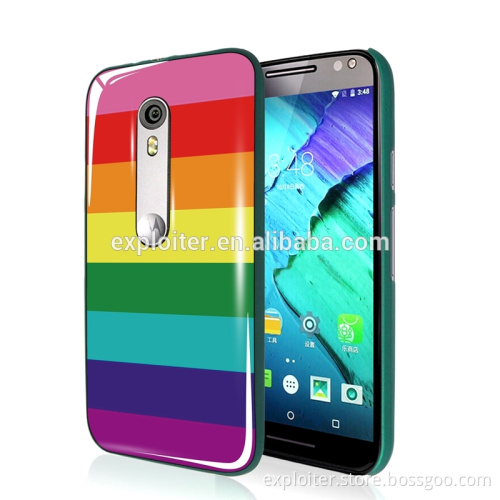 Wholesale ultra-thin gel custom printed phone case for moto 3 case